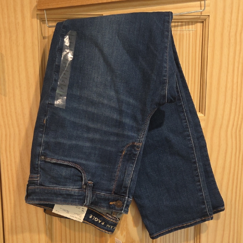 American Eagle Outfitters Blue Straight Jeans Classic Style